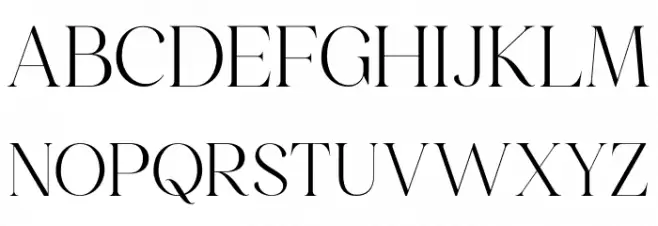 Emeralde Chamerions Serif フォント 大文字