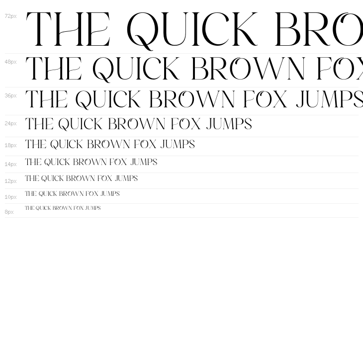 Emeralde Chamerions Serif Waterfall