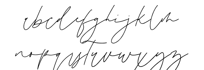 Emeria Font LOWERCASE