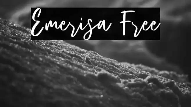 Emerisa Free Font examples