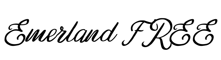 Emerland FREE  font caratteri gratis