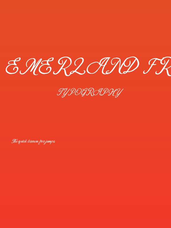 Emerland FREE Poster
