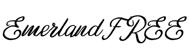 EmerlandFREE  免费字体下载