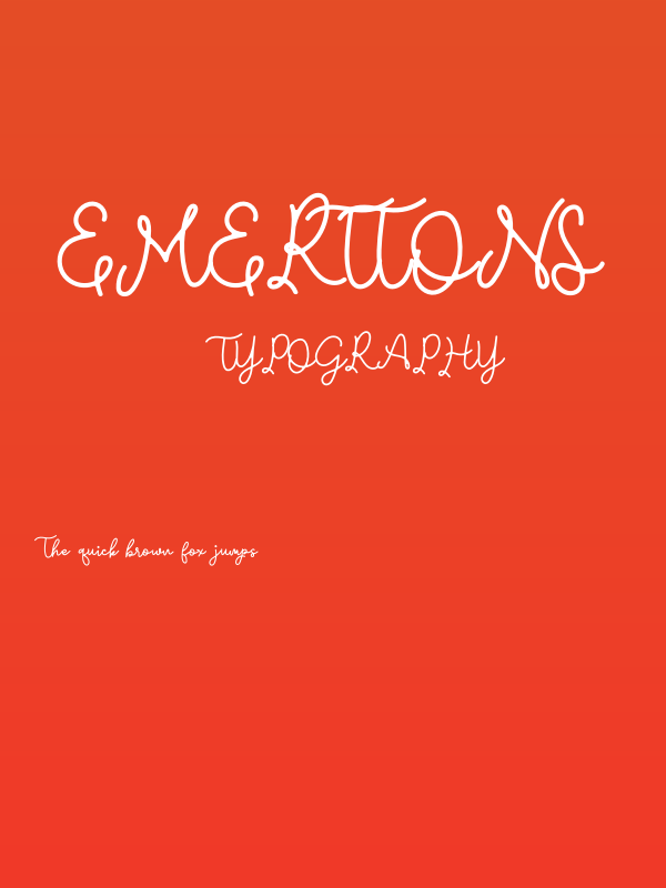 Emerttons Poster