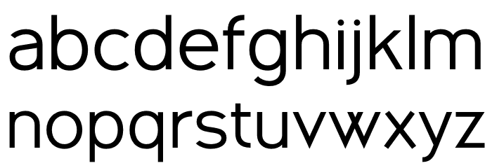 Emigow Font Litere mici