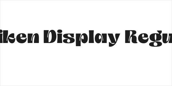 Emiken Display Regular Logo