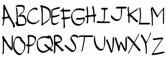 Emileedigital Шрифта ВЕРХНИЙ
