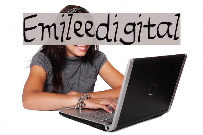 Emileedigital Font examples
