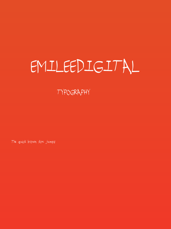 Emileedigital Poster