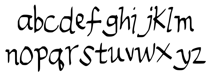 Emileedigital Font LOWERCASE