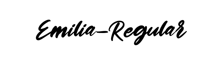 Emilia-Regular  baixar fontes gratis