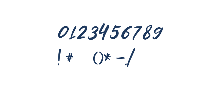 Emilia-Regular Other Characters