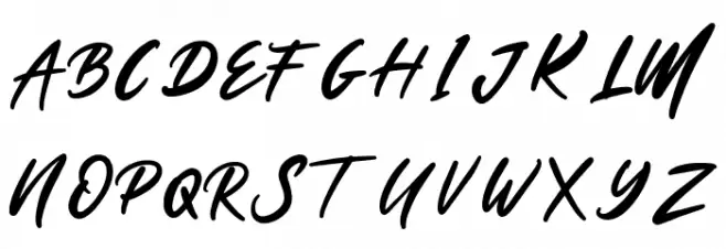 Emilia-Regular Schriftart Groß