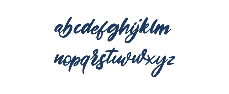 Emilia-Regular Lowercase