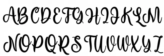 EmiliaKeren Demo Schriftart Groß