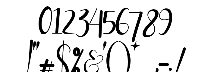 Emillisa Font OTHER CHARS