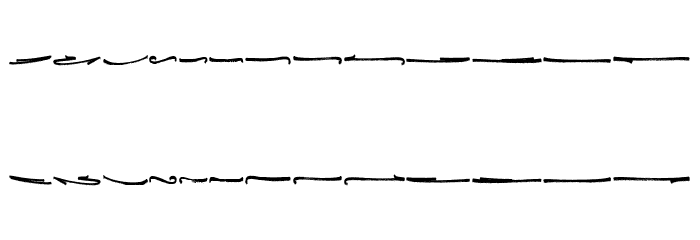 Emilly Stories Swash Font LOWERCASE