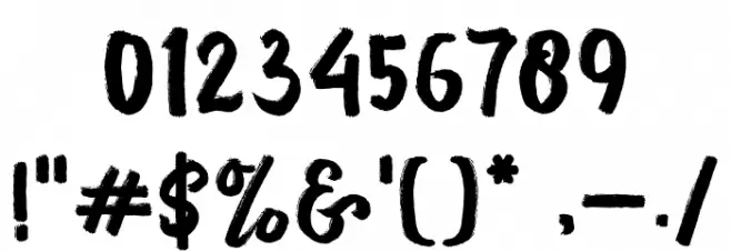 Emilly Stories Font OTHER CHARS