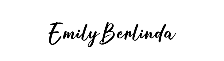Emily Berlinda  Descarca Fonturi Gratis