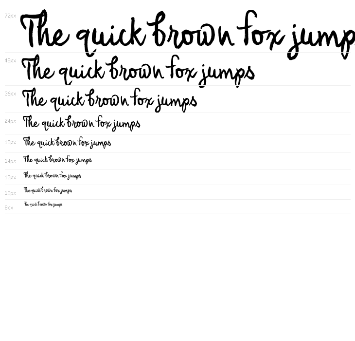 Emily Lime Brush DEMO Waterfall