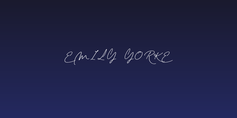Emily Yorke Social Header
