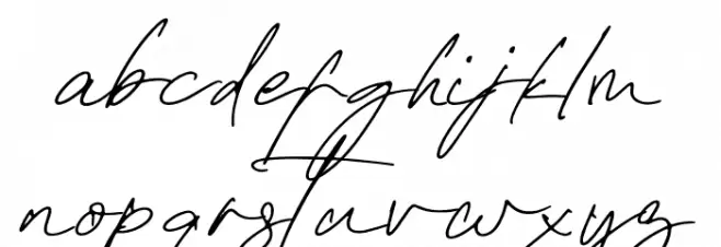 Emily Yorke फ़ॉन्ट लोअरकेस