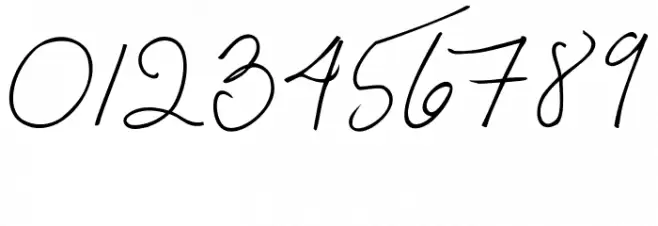 EmilyLimeWords Font OTHER CHARS