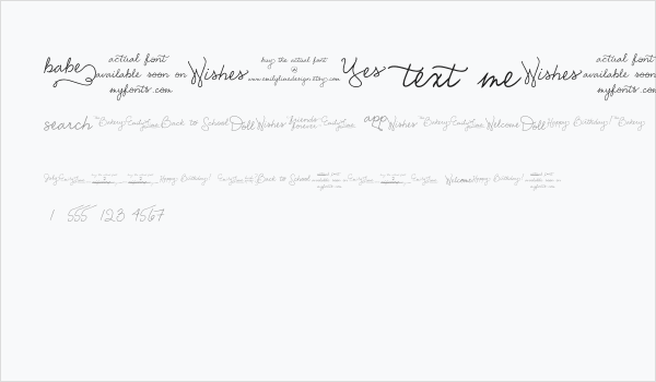 EmilyLimeWords Business Card