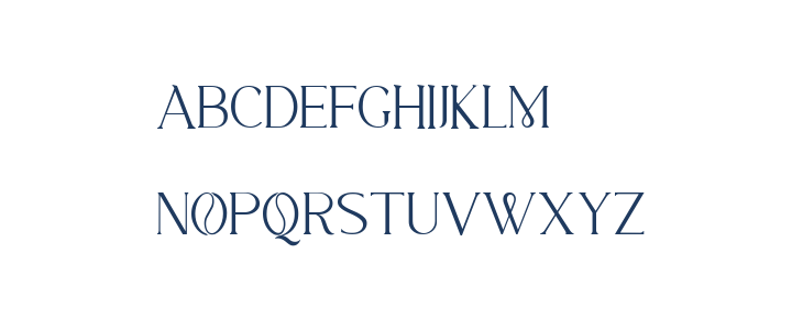 Emilya Rown DEMO Regular Uppercase