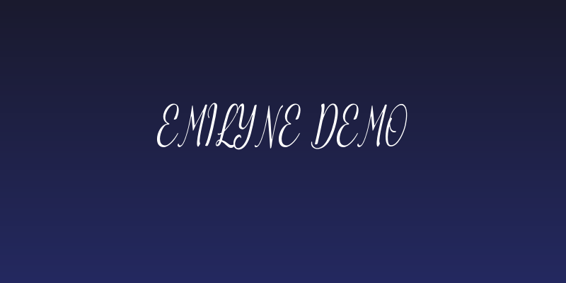 Emilyne Demo Social Header