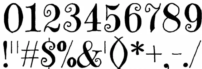 Emilys Candy Font OTHER CHARS