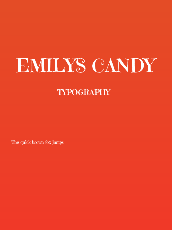 Emilys Candy Poster
