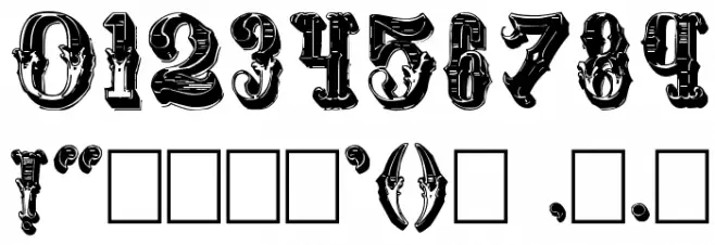 Eminent Font OTHER CHARS