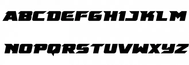 Emissary Condensed Italic Fonte MAIÚSCULAS
