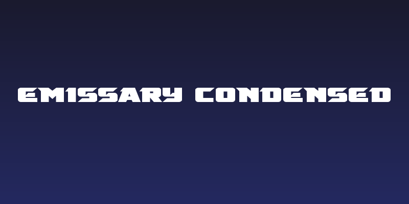 Emissary Condensed Social Header