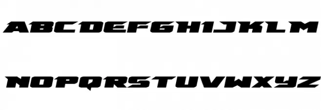 Emissary Expanded Italic Шрифта ВЕРХНИЙ
