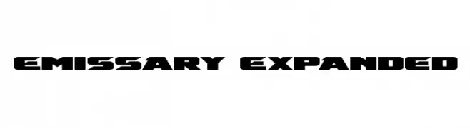 Emissary Expanded  नि: शुल्क फ़ॉन्ट्स डाउनलोड