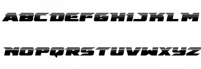 Emissary Halftone Italic Polices MAJUSCULES