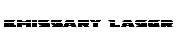 Emissary Laser  Fuentes Gratis Descargar