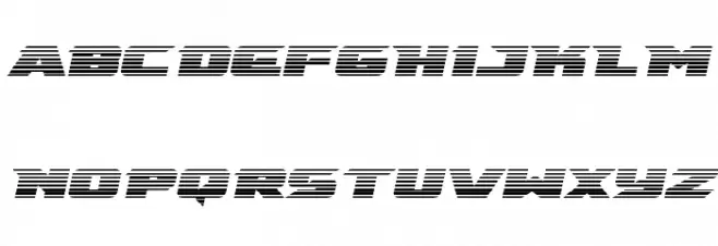 Emissary Scanlines Italic Polices MAJUSCULES