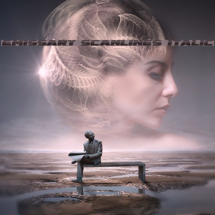 Emissary Scanlines Italic Example 3