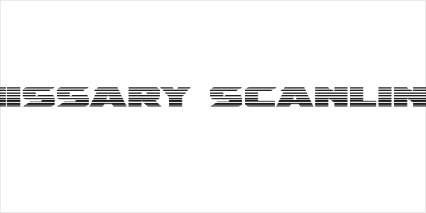 Emissary Scanlines Logo
