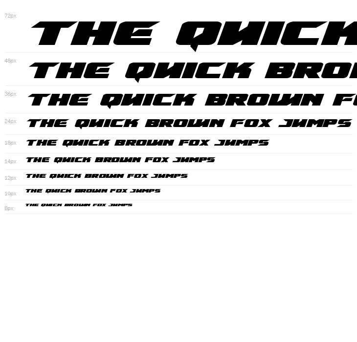 Emissary Super-Italic Waterfall