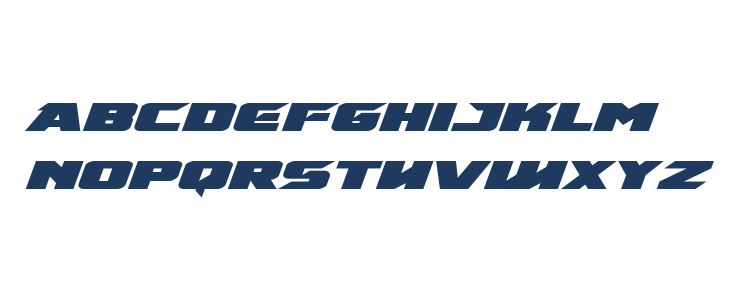 Emissary Super-Italic Lowercase