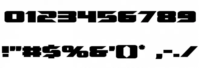 Emissary Font OTHER CHARS
