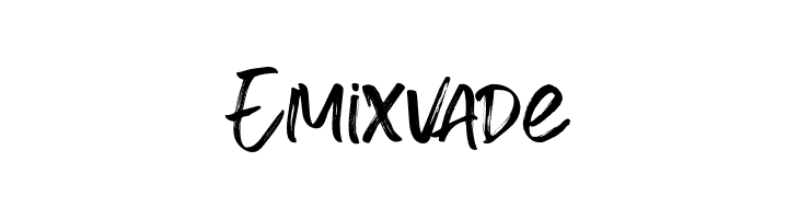 Emixvade  Descarca Fonturi Gratis