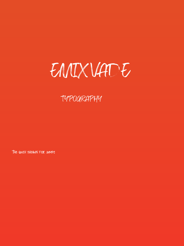 Emixvade Poster