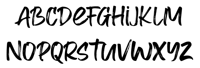 Emixvade Font LOWERCASE