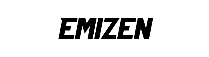 Emizen  Frei Schriftart Herunterladen