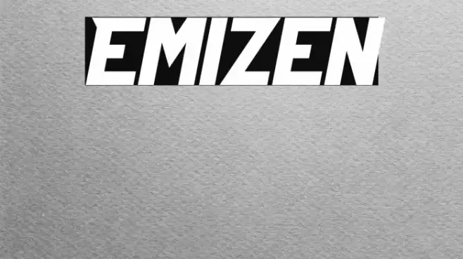 Emizen Font examples
